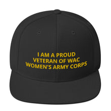 Load image into Gallery viewer, Embroidered Military Wac Women's Army Corps Veteran Trucker Hat