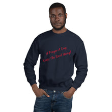 Load image into Gallery viewer, Faith Based Christian Him or Her Long Sleeve Sweatshirt