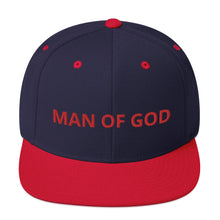 Load image into Gallery viewer, Man Of God Embroidered Trucker Hat Men's Hats Men's Gifts, Brim Hats, Christian Gifts For Him