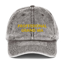 Load image into Gallery viewer, PROFESSIONAL GRAND MA Vintage Cotton Twill Cap