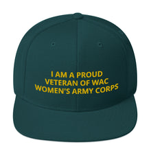 Load image into Gallery viewer, Embroidered Military Wac Women's Army Corps Veteran Trucker Hat