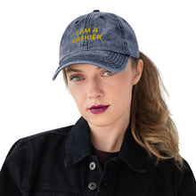 Load image into Gallery viewer, I AM A CASHIER Vintage Cotton Twill Cap