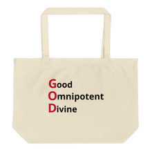 Load image into Gallery viewer, Large organic tote bag