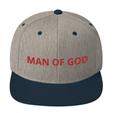 Load image into Gallery viewer, Man Of God Embroidered Trucker Hat Men's Hats Men's Gifts, Brim Hats, Christian Gifts For Him