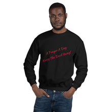 Load image into Gallery viewer, Faith Based Christian Him or Her Long Sleeve Sweatshirt