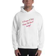 Load image into Gallery viewer, Faith Based Christian Him or Her Unisex Hooded Sweatshirt