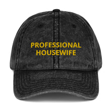 Load image into Gallery viewer, PROFESSIONAL HOUSEWIFE Vintage Cotton Twill Cap