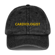 Load image into Gallery viewer, CARDIOLOGIST Vintage Cotton Twill Cap