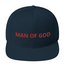 Load image into Gallery viewer, Man Of God Embroidered Trucker Hat Men's Hats Men's Gifts, Brim Hats, Christian Gifts For Him
