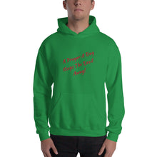 Load image into Gallery viewer, Faith Based Christian Him or Her Unisex Hooded Sweatshirt