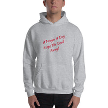 Load image into Gallery viewer, Faith Based Christian Him or Her Unisex Hooded Sweatshirt