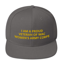 Load image into Gallery viewer, Embroidered Military Wac Women's Army Corps Veteran Trucker Hat