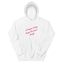 Load image into Gallery viewer, Faith Based Christian Him or Her Unisex Hooded Sweatshirt