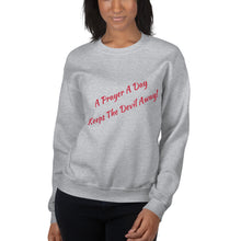 Load image into Gallery viewer, Faith Based Christian Him or Her Long Sleeve Sweatshirt