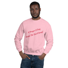 Load image into Gallery viewer, Faith Based Christian Him or Her Long Sleeve Sweatshirt