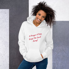 Load image into Gallery viewer, Faith Based Christian Him or Her Unisex Hooded Sweatshirt