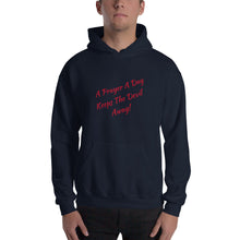 Load image into Gallery viewer, Faith Based Christian Him or Her Unisex Hooded Sweatshirt