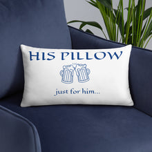 Load image into Gallery viewer, Decorative Just For Him Throw Pillow For Bedroom Or living Room. Wedding Gifts For The Groom