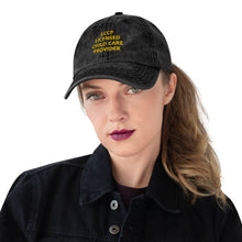 Load image into Gallery viewer, LCCP LICENSED CHILD CARE PROVIDER Vintage Cotton Twill Cap