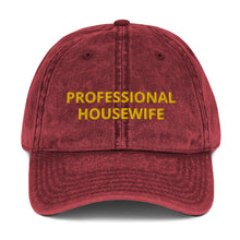Load image into Gallery viewer, PROFESSIONAL HOUSEWIFE Vintage Cotton Twill Cap