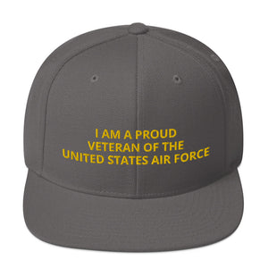 Custom Embroidered Military United States Air Force Veteran Trucker Hat