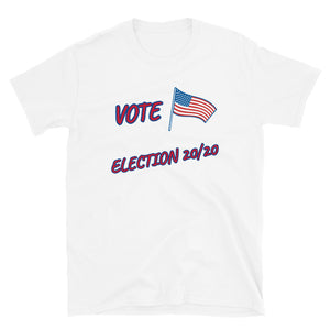 VOTE ELECTION 20/20 GILDAN 6400 Short-Sleeve Unisex T-Shirt
