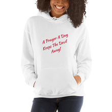 Load image into Gallery viewer, Faith Based Christian Him or Her Unisex Hooded Sweatshirt