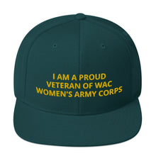 Load image into Gallery viewer, Embroidered Military Wac Women&#39;s Army Corps Veteran Trucker Hat