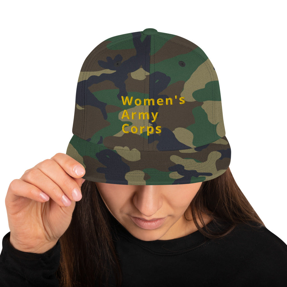 Womens Army Corps Veteran Trucker Cap Trucker Hat