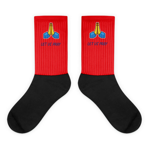 LET US PRAY SOCKS