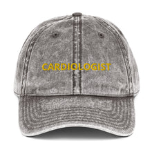 Load image into Gallery viewer, CARDIOLOGIST Vintage Cotton Twill Cap