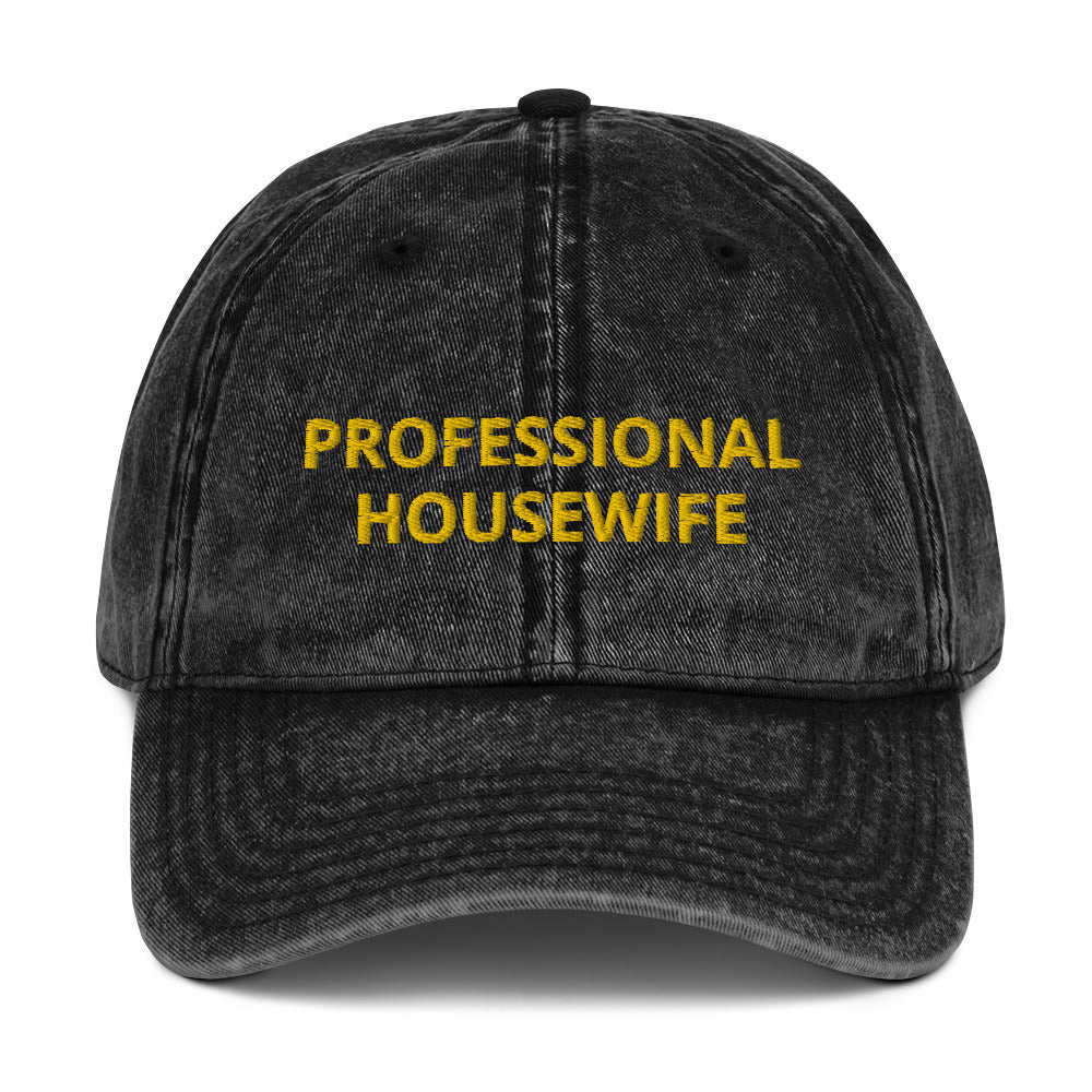 PROFESSIONAL HOUSEWIFE Vintage Cotton Twill Cap