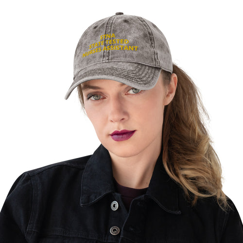 STNA Vintage Cotton Twill Cap