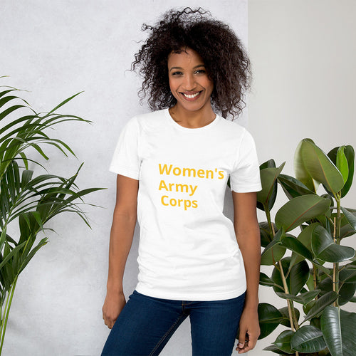 WAC Women's Army Corps Short-Sleeve Unisex T-Shirt Military T Shirt Gift T Shirt Women's T Shirt Women's Shirt Tee Shirt