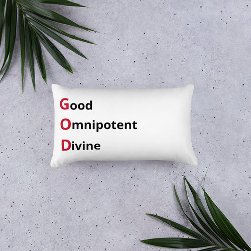 God Omnipotent Divine Throw Pillow For Living Room Throw Pillow For Bedroom