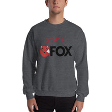 Load image into Gallery viewer, SLY AS A FOX Long Sleeve Pullover Unisex Crew Neck Sweatshirt Gildan 18000
